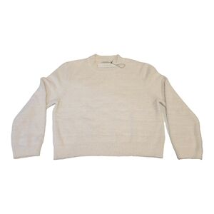 Revolve Clothing Stitches and Stripes Natural Beige Sweater Size XL